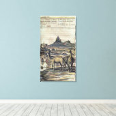 137-0627924 Illustration aus einer Geschichte Peru Leinwanddruck (Insitu (Holzboden))