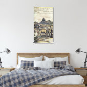 137-0627924 Illustration aus einer Geschichte Peru Leinwanddruck (Insitu (Schlafzimmer))