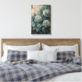 1380 Floral Leinwanddruck (Insitu (Schlafzimmer))