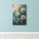 1380 Floral Leinwanddruck (Insitu (Holzboden))