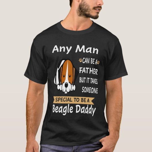 138 Beagle Daddy T-Shirt (Vorderseite)