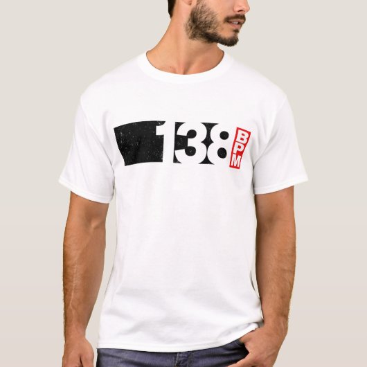 138 BPM - Uplifting Trance T-Shirt (Vorderseite)