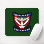 138th Luftfahrt Co - Eisenbahn 2 Vietnam Mousepad (Mit Mouse)