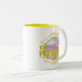 138th Preakness-PferdelaufenT - Shirt 2013 Zweifarbige Tasse (VorderseiteRechts)