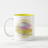 138th Preakness-PferdelaufenT - Shirt 2013 Zweifarbige Tasse (Links)