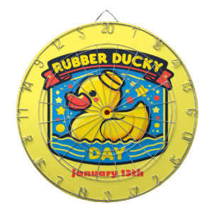 13.01. - Gummi Ducky Day Dartscheibe