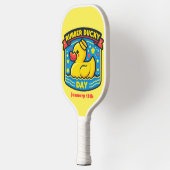13.01. - Gummi Ducky Day Pickleball Schläger (Links)