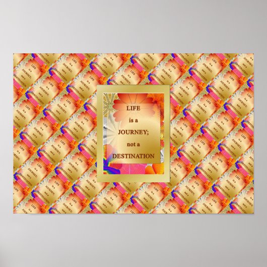 13.12.30.4 POSTER.WTLB.LIFEISJOURNEY POSTER (Vorne)