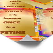 13.12.60.6 POSTER.WTLB.HEUTE PASSIERT NUR EINMAL I POSTER (Ecke)