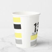 13.1 Die bessere Hälfte - Halbmarathonläufer Pappbecher (Rechts)