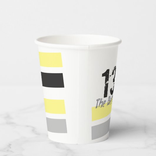 13.1 Die bessere Hälfte - Halbmarathonläufer Pappbecher (Rechts)