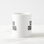 13.1. Halbmarathon-Wettläufer in Breken Glass Kaffeetasse (Mittel)