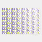 13.1 Halbmarathon-Wrapping Paper Geschenkpapier Set (Vorderseite 2)