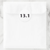 13,1 Kreis Runder Aufkleber (Tasche)