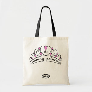 13,1 Laufende Prinzessin (Rosa) Tragetasche