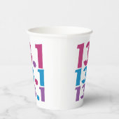 13.1 Marathonläufer - Halbmarathonlauf Thema Pappbecher (Rechts)