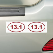 13,1 Maronen rot Autoaufkleber (Auf Auto)