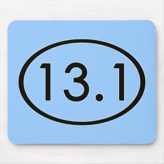 13,1 Meilen Mousepad (Vorne)