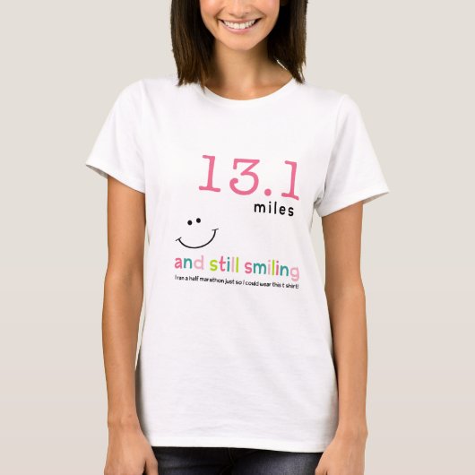 13,1 Meilen T-Shirt (Vorderseite)