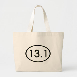 13,1 Meilen Taschen- Jumbo Stoffbeutel