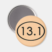 13,1 Miles Magnet (Vorderseite/Rückseite)