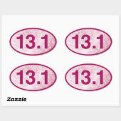 13.1 OVALER AUFKLEBER (Blatt)