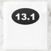 13.1 OVALER AUFKLEBER (Tasche)