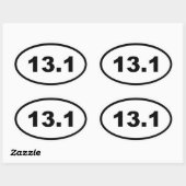 13.1 OVALER AUFKLEBER (Blatt)