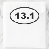 13.1 OVALER AUFKLEBER (Tasche)