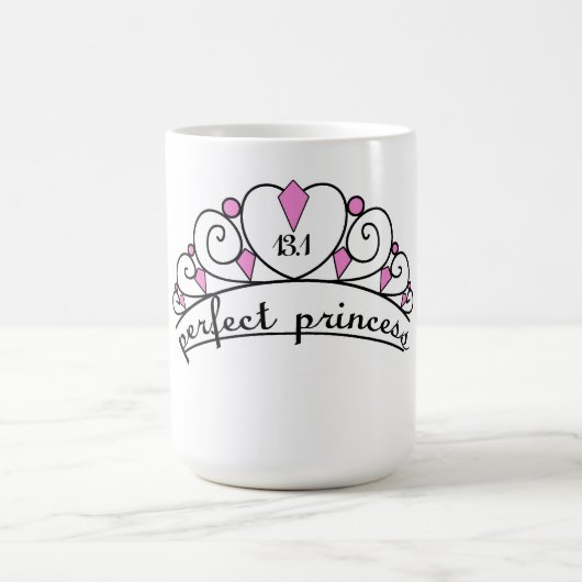 13,1 Perfekte Prinzessin (Rosa) Kaffeetasse (Mittel)