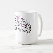 13,1 Perfekte Prinzessin (Rosa) Kaffeetasse (VorderseiteRechts)