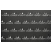 13.1. Training Halbmarathon Race - Lauf Stoff (Fat Quarter (45,7 x 55,9 cm))