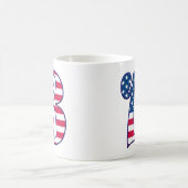 13 Alter USA Kaffeetasse (Mittel)
