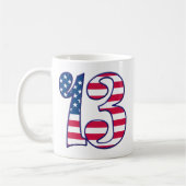 13 Alter USA Kaffeetasse (Links)