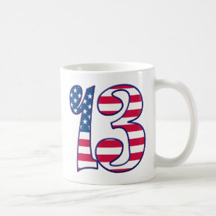 13 Alter USA Kaffeetasse