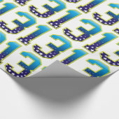 13 Alters-Stern Geschenkpapier (Ecke)