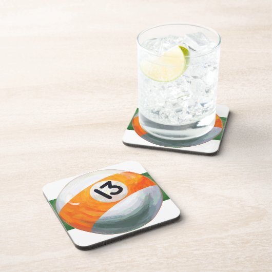 13 Ball Getränkeuntersetzer (Rechte Seite)