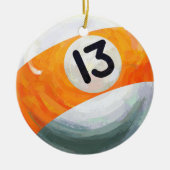 13 Ball Keramikornament (Vorne)