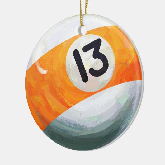 13 Ball Keramikornament (Links)
