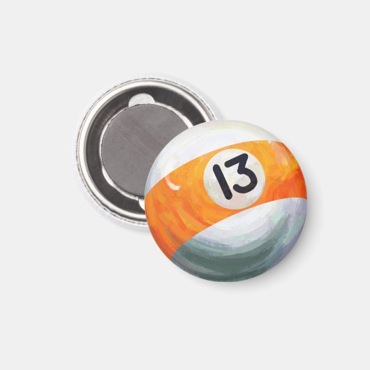 13 Ball Magnet (Vorderseite/Rückseite)