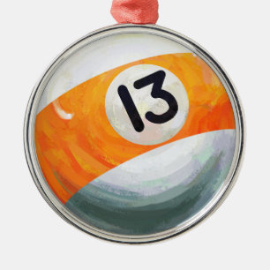 13 Ball Ornament Aus Metall