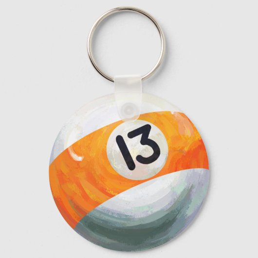 13 Ball Schlüsselanhänger (Vorderseite)