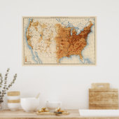 13 Bevölkerung 1900 Poster (Küche)