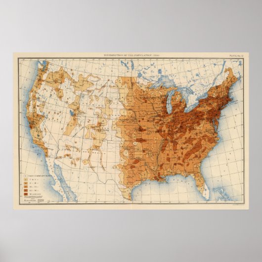 13 Bevölkerung 1900 Poster (Vorne)