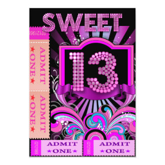 13 Geburtstag Einladungen Zazzle.de