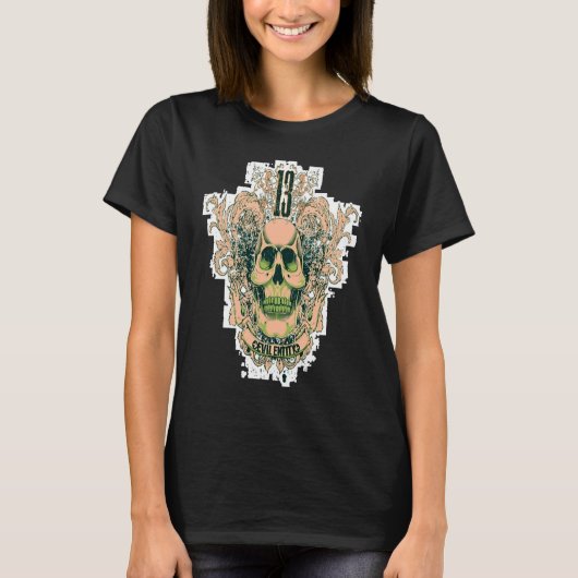 13 Böse Entität T-Shirt (Vorderseite)