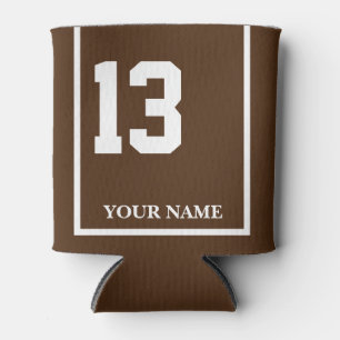 13 Braun mit dem weißen Sattel-Schnabel, nach Maß Dosenkühler