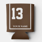 13 Braun mit dem weißen Sattel-Schnabel, nach Maß Dosenkühler (Rückseite)