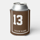 13 Braun mit dem weißen Sattel-Schnabel, nach Maß Dosenkühler (Kanne Rückseite)