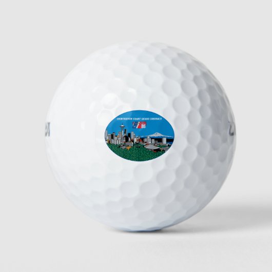 13. CG District Pacific Nordwest Golfball (Vorderseite)